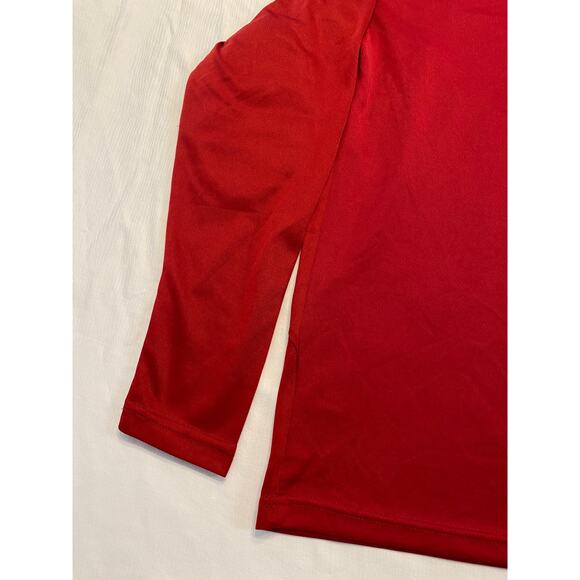 FC Barcelona Goalkeeper Soccer Jersey Mens Medium Large Red Elbow Pads Padded - Picture 13 of 14